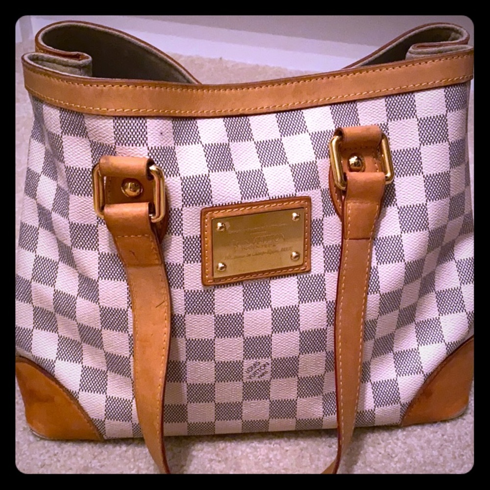Louis Vuitton White Patch Handbag - image 1
